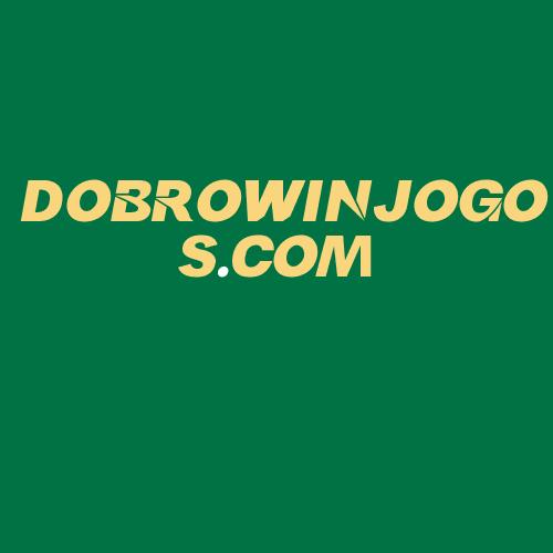 Logo da DOBROWINJOGOS